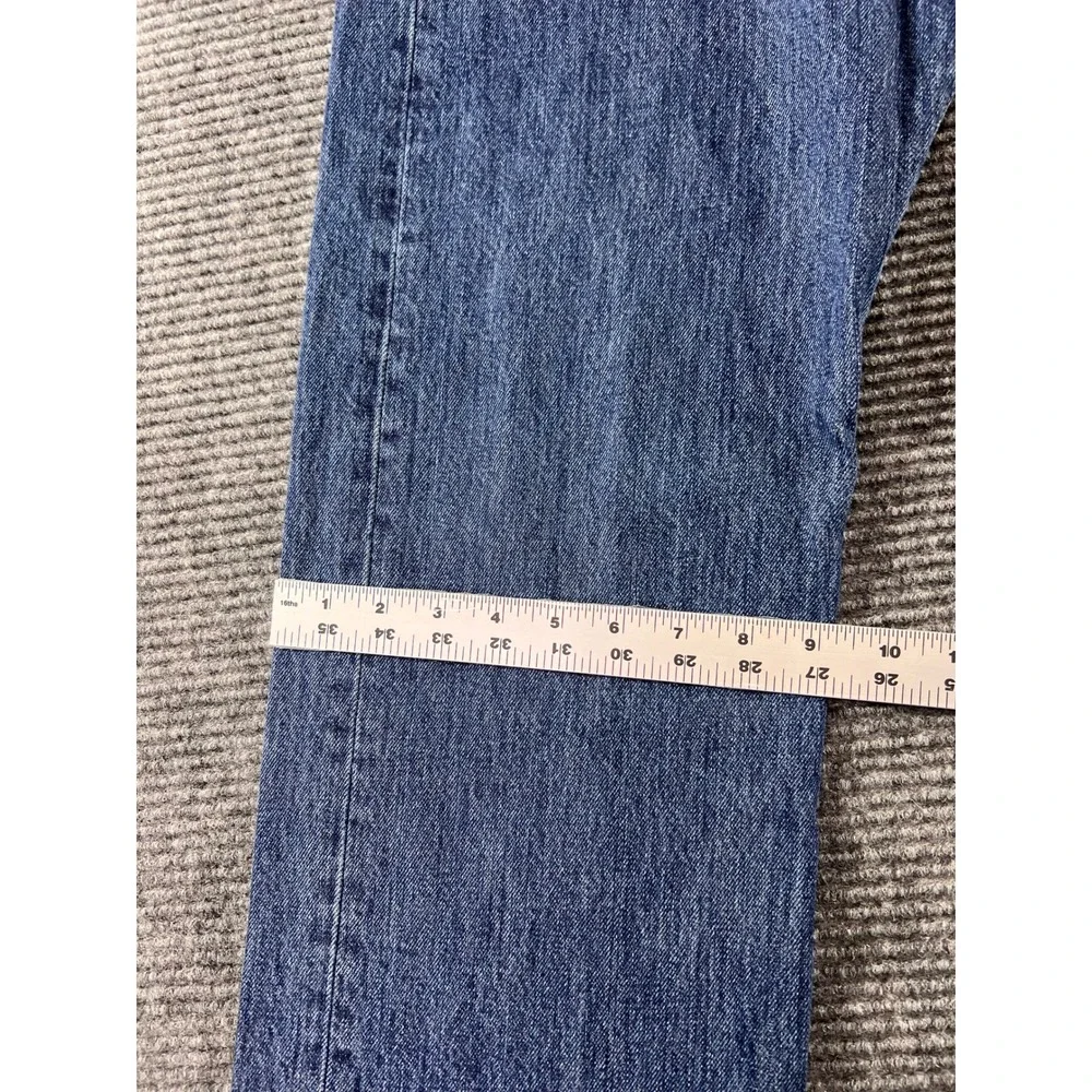 Levis 501 XX Original Fit Jeans Mens 34x29 Blue Denim Straight Leg Button Fly